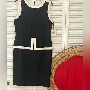 Calvin Klein Black & White Dress